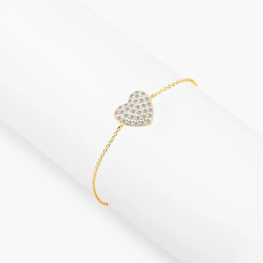 Radiant Heart Bracelet