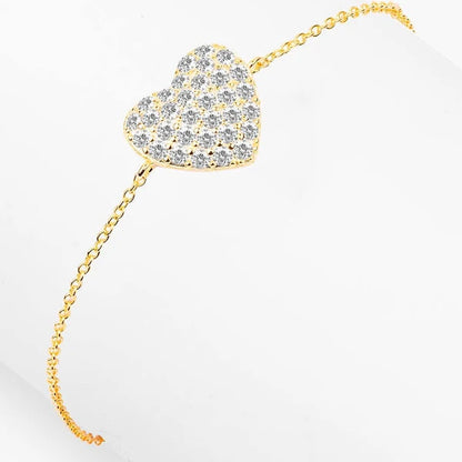 Radiant Heart Bracelet