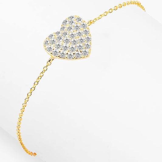 Radiant Heart Bracelet