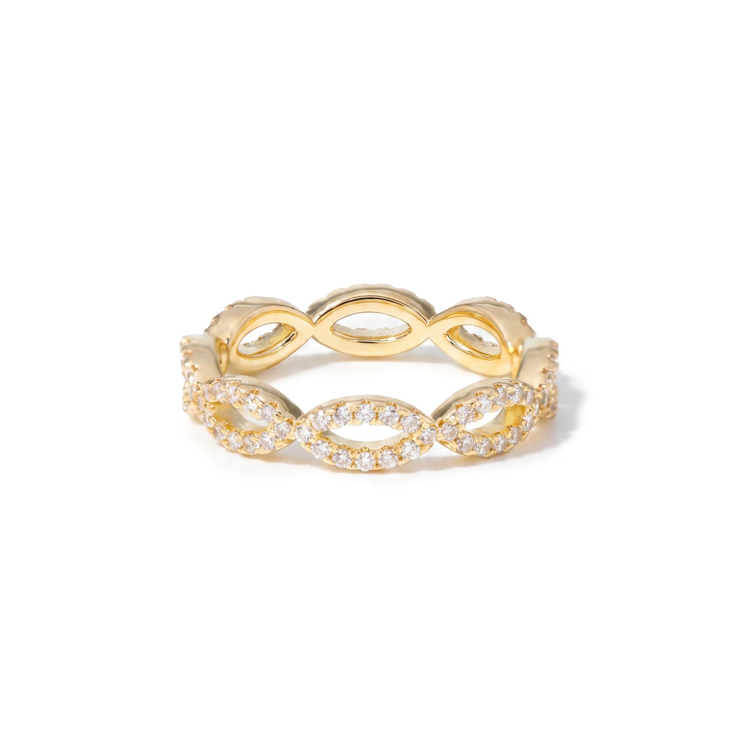 Marquise Diamond Fancy Eternity Ring